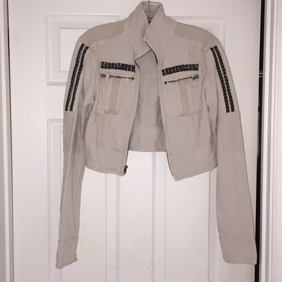 Salvage Sweaters - Salvage cropped jacket